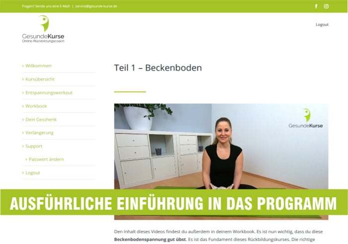 Online Rückbildungskurs, Rückbildung online, Physiotherapeutin, Rektusdiastase, Beckenbodentraining, Online Training nach Schwangerschaft