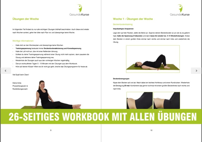 Online Rückbildungskurs, Rückbildung online, Physiotherapeutin, Rektusdiastase, Beckenbodentraining, Online Training nach Schwangerschaft